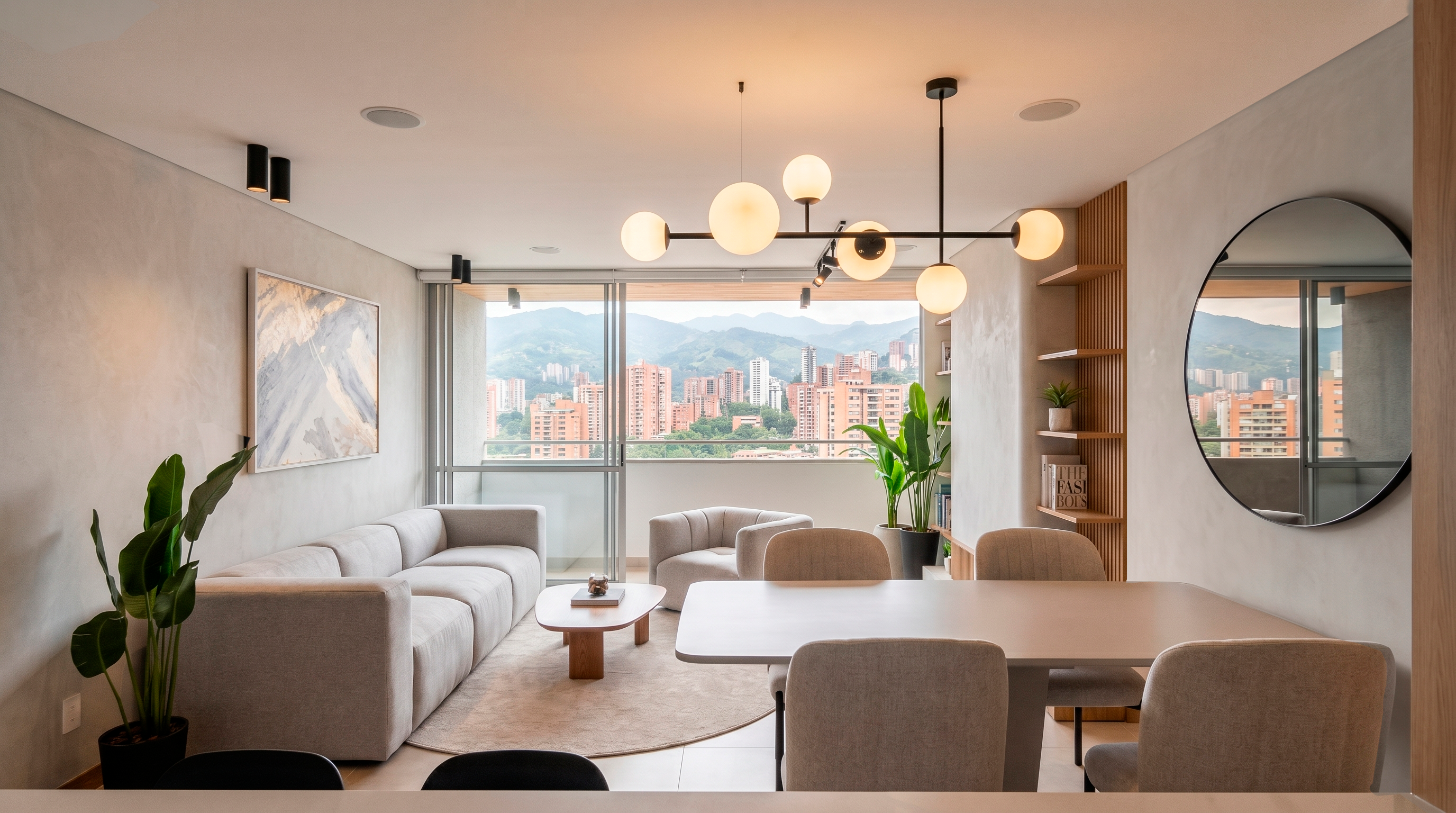 Sala con vista